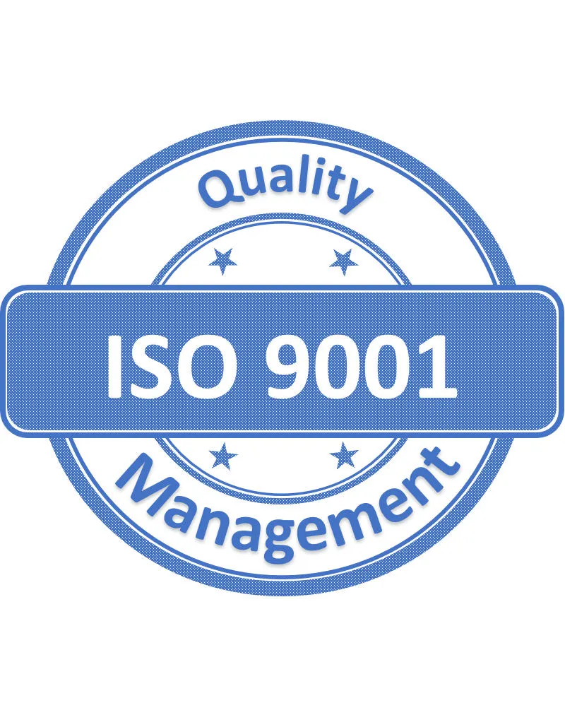 Logo ISO 9001:2015 - Certificación de gestión de calidad de Protecompu